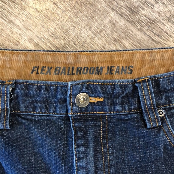 Duluth Trading Flex Ballroom Jeans Size 36x32 - Picture 10 of 12